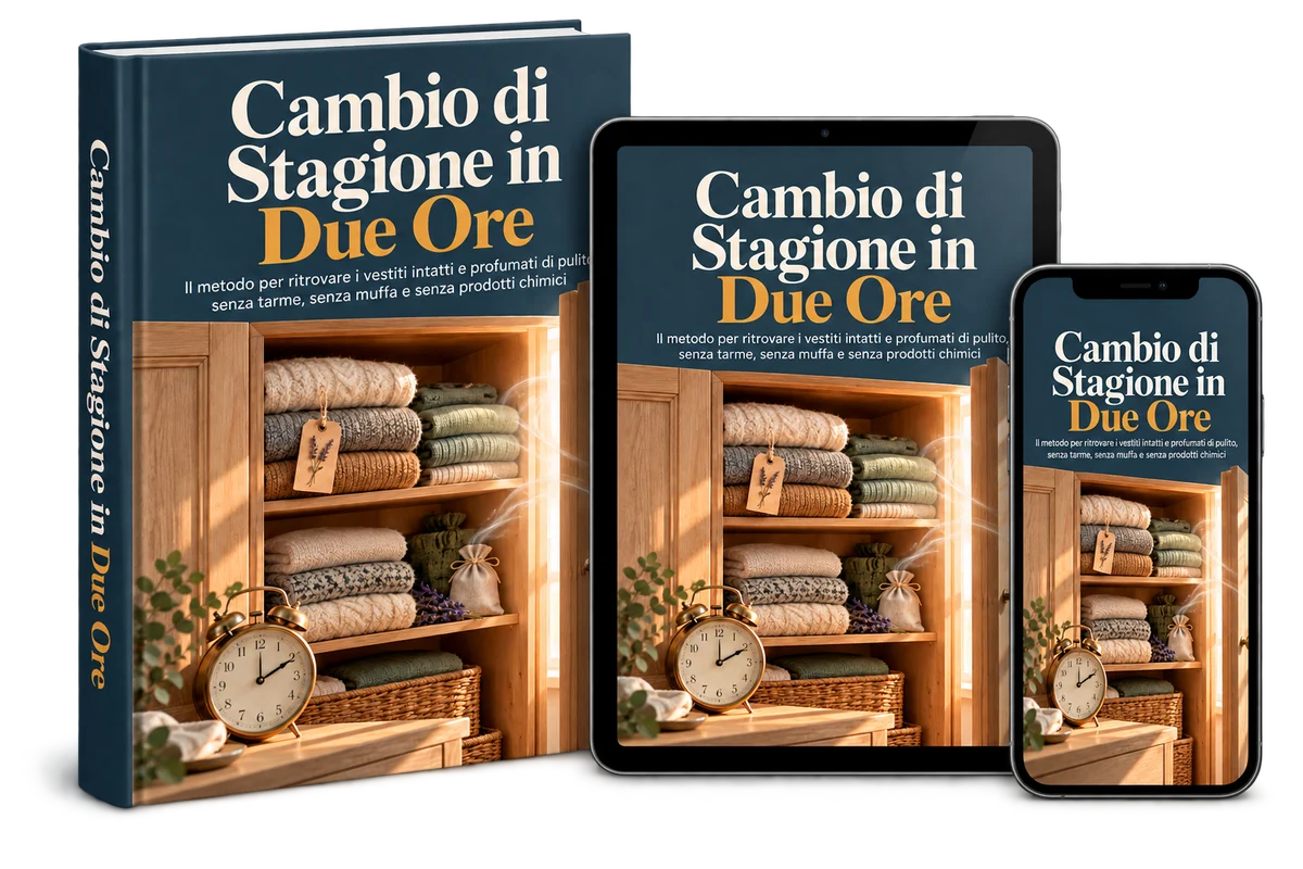 La guida Cambio di Stagione in Due Ore su libro, tablet e telefono